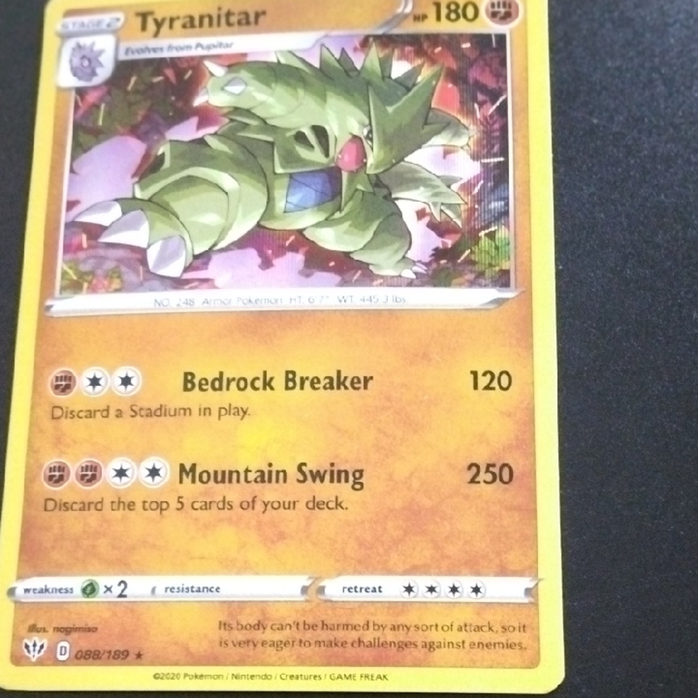 Tyranitar Holographic